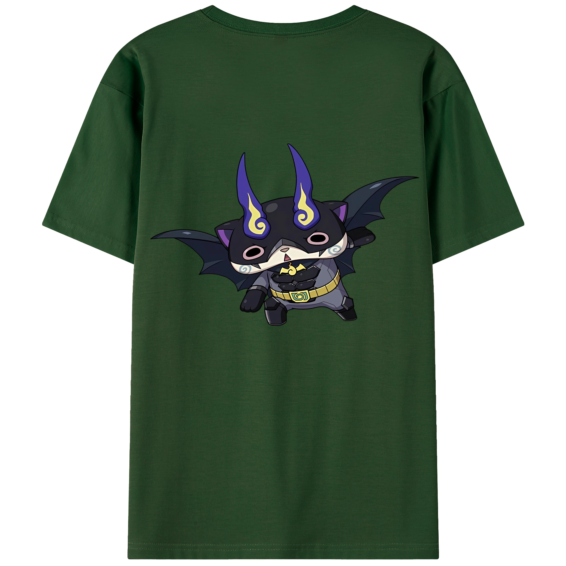 （画像用） 妖怪ウォッチ Yo-kai Watch 綿100％半袖Tシャツ（背面プリント）